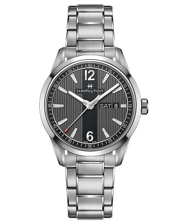 Hamilton Broadway Day Date Quartz H43311135